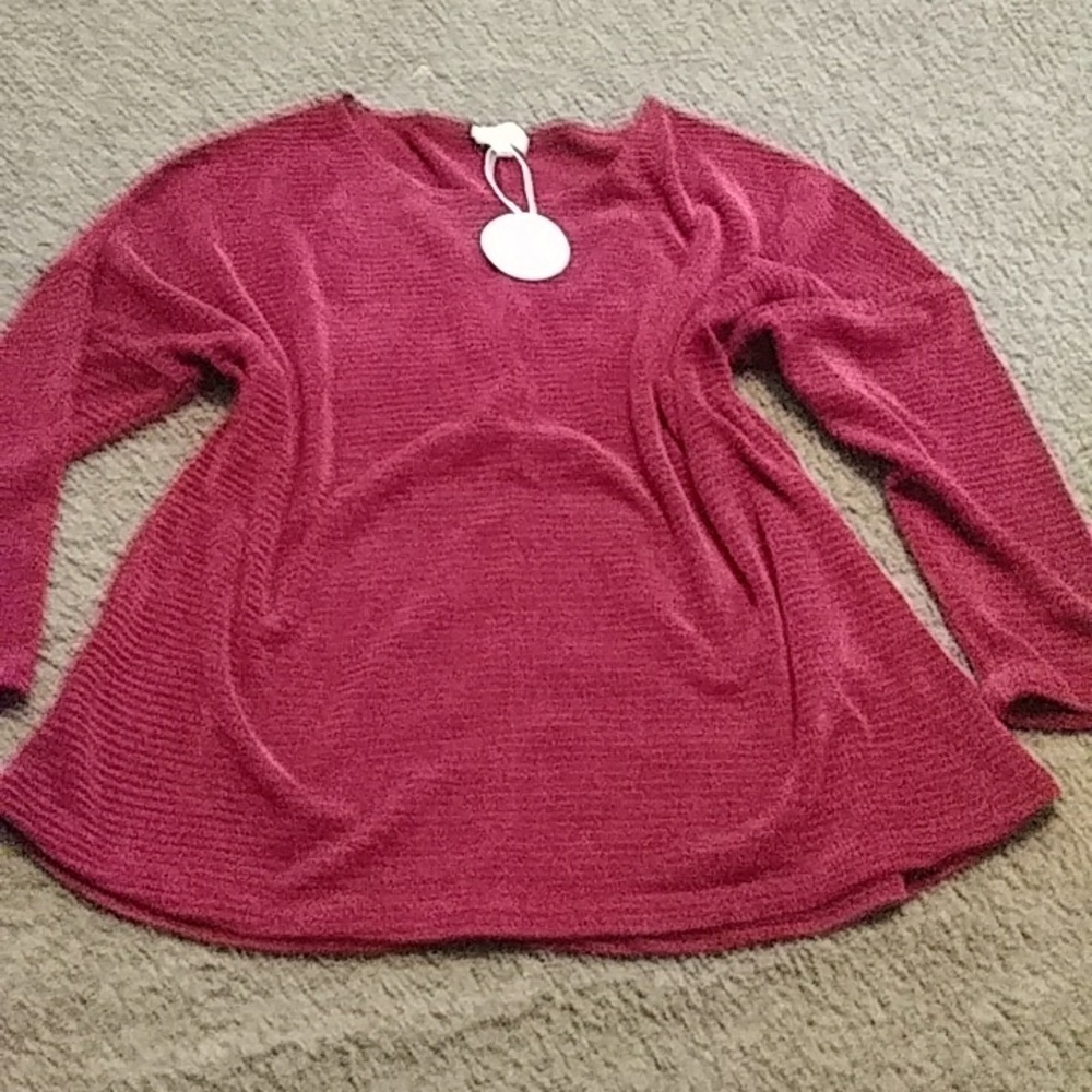 Chenault Burgundy Sweater